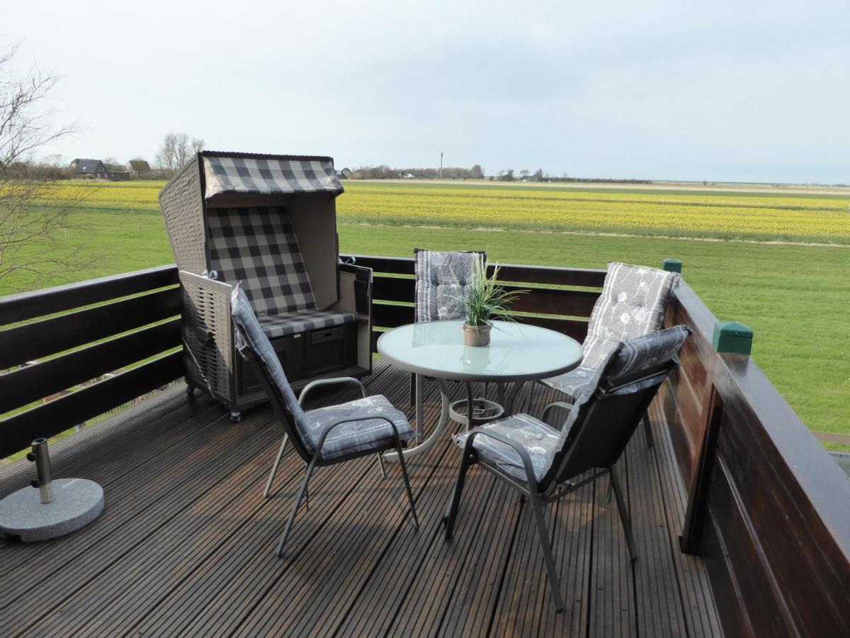 Ferienwohnungen Im Osterkoog Nordstrand Exterior foto